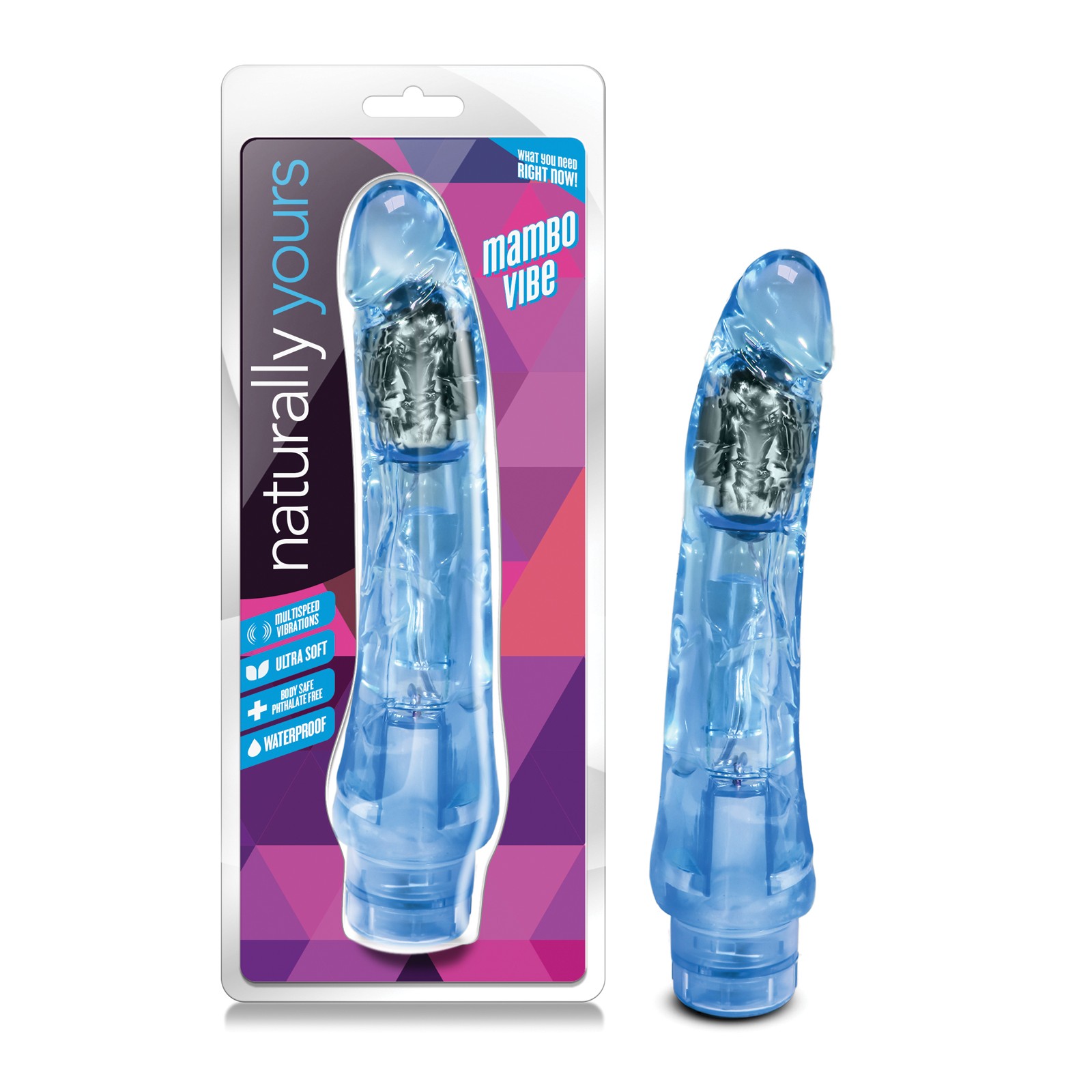 Vibrador Mambo Naturally Yours Azul