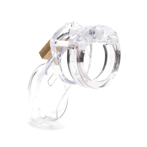 CB-6000 3 1/4-Inch Cock Cage & Lock Set - Clear