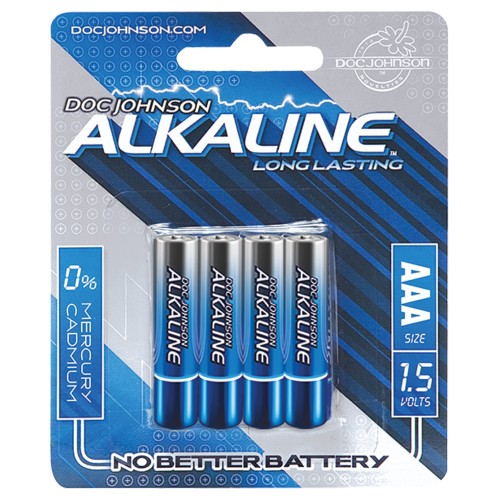 Doc Johnson AAA Alkaline Batteries - Long Lasting Power