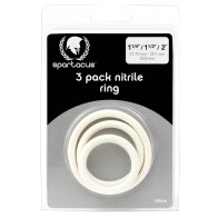 Nitrile Cock Ring Set for Enhanced Pleasure