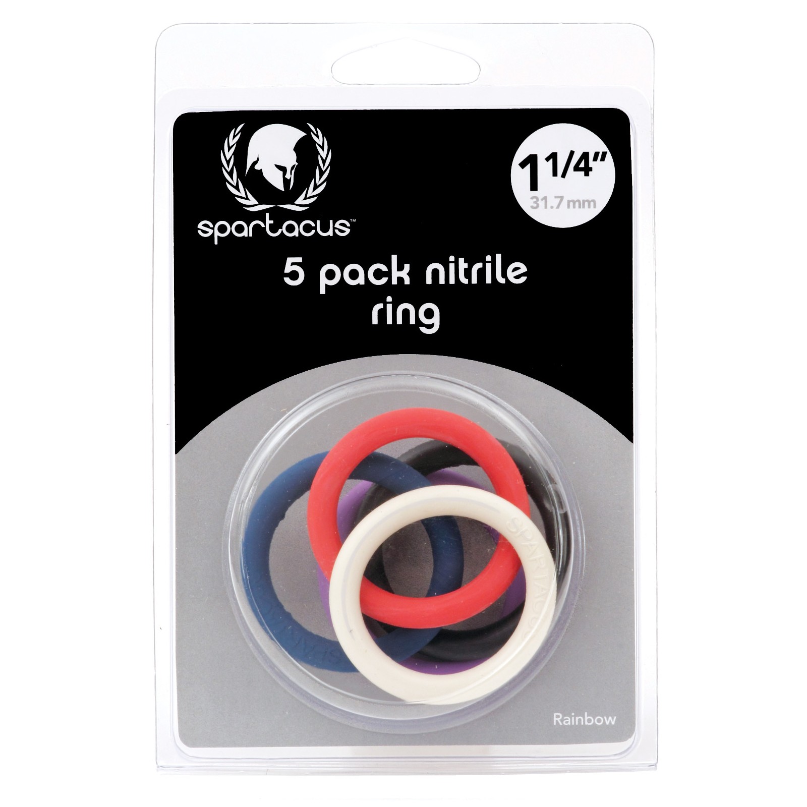 Spartacus Nitrile Cock Ring Set for Pleasure