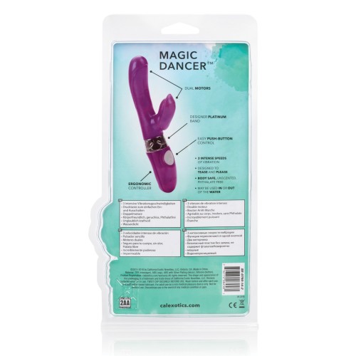 Vibrador Conejito Magic Dancer - Púrpura