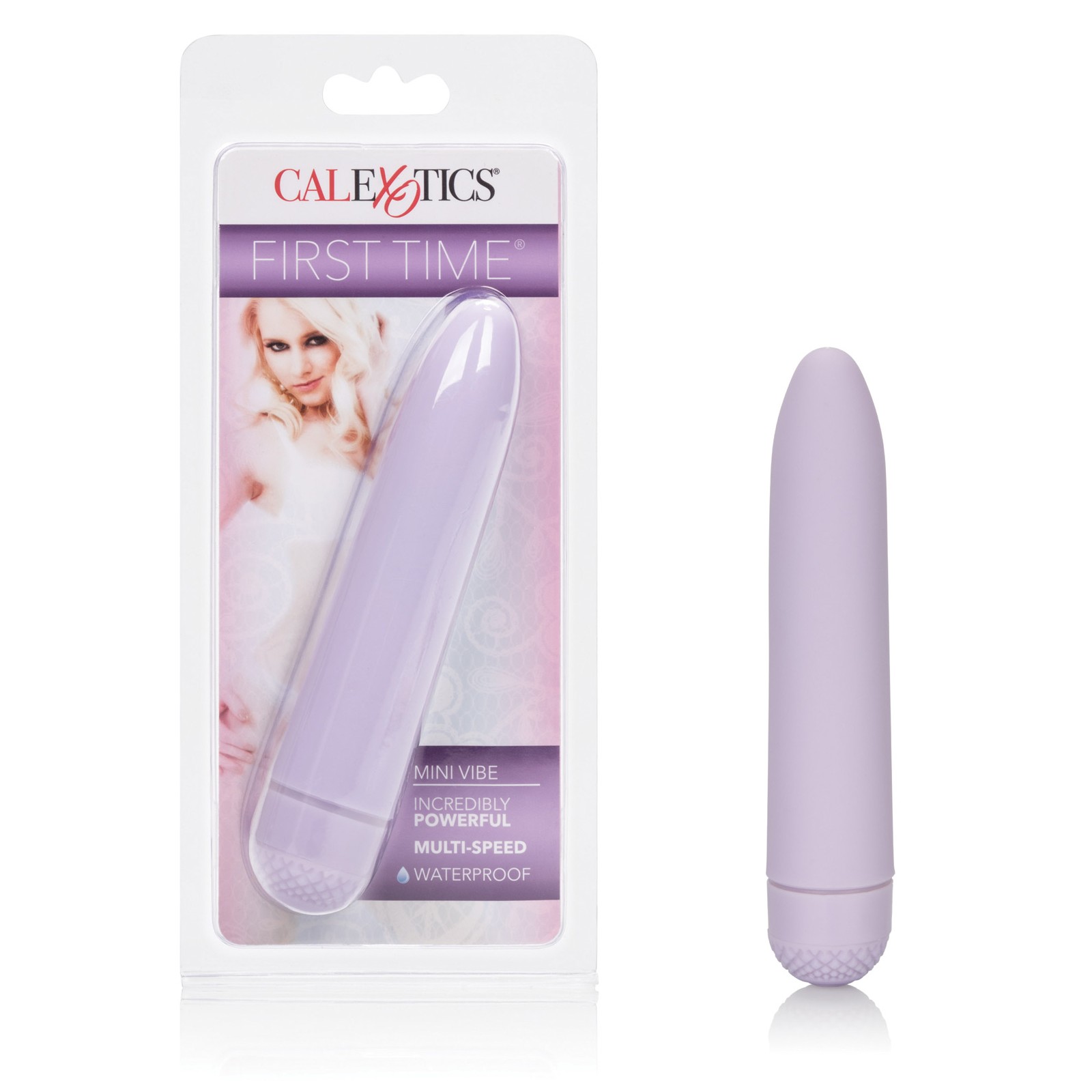 Mini Vibrador First Time Púrpura