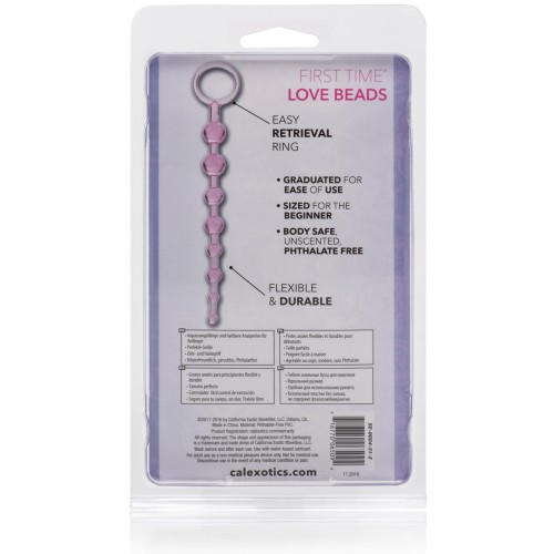 First Time Love Beads - Pink