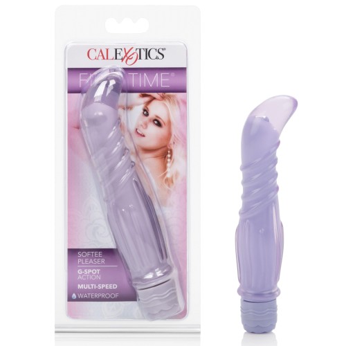 Vibrador Primera Vez Softee Pleaser Púrpura