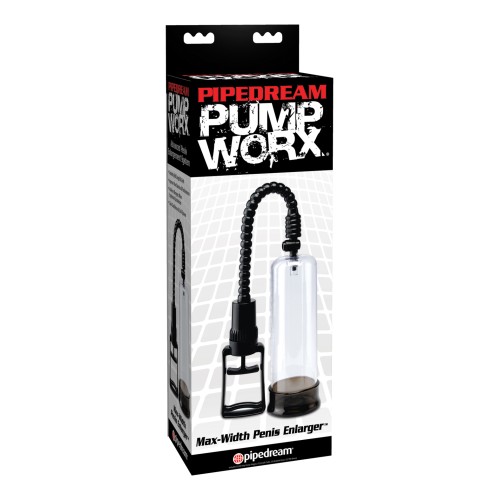 Agrandador de Pene Max Width Pump Worx - Aumenta la Confianza