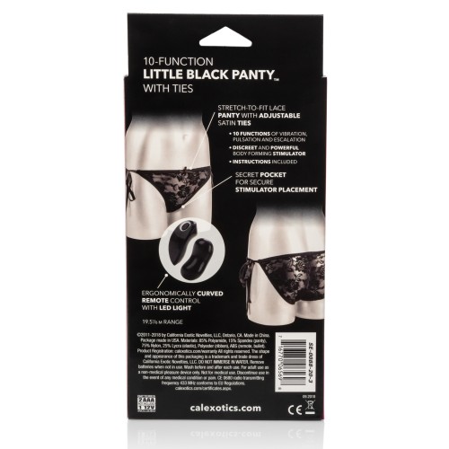 Jack Rabbit Remote Control Little Black Panty for Ultimate Pleasure