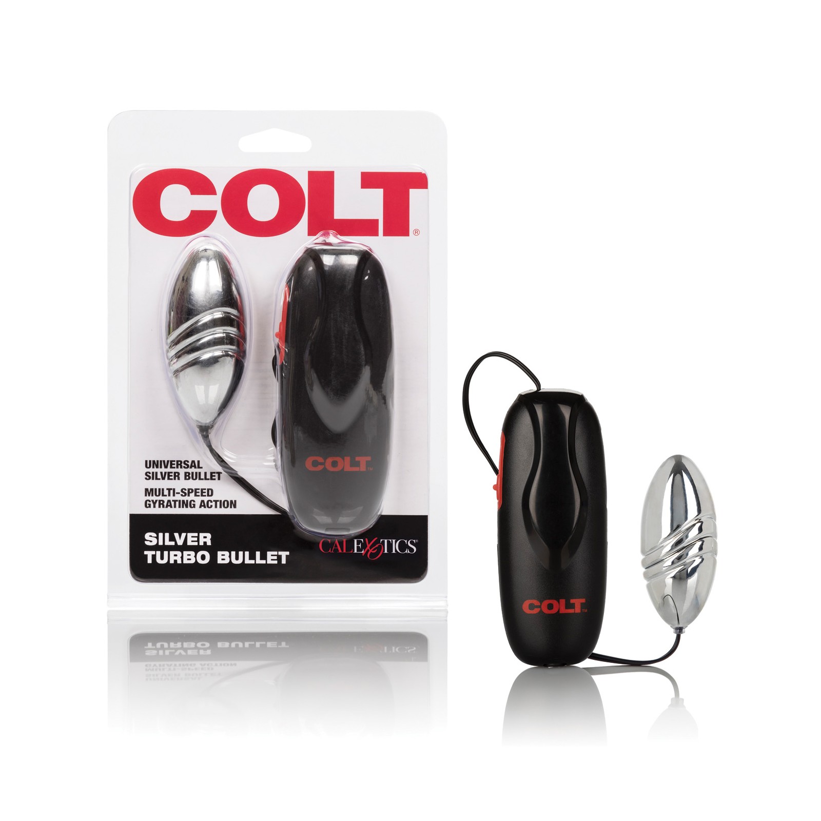 COLT Turbo Bullet Plata para Placer Vibrante Intenso