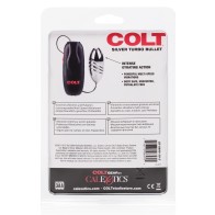 COLT Turbo Bullet Plata para Placer Vibrante Intenso