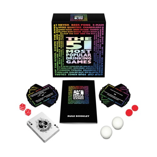 51 Drinking Games Party Set