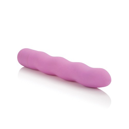 First Time Power Swirl Pink Vibrator for Sensual Pleasure