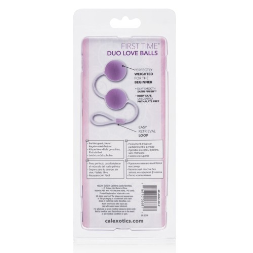 Duo Love Balls Primer Uso - Purple