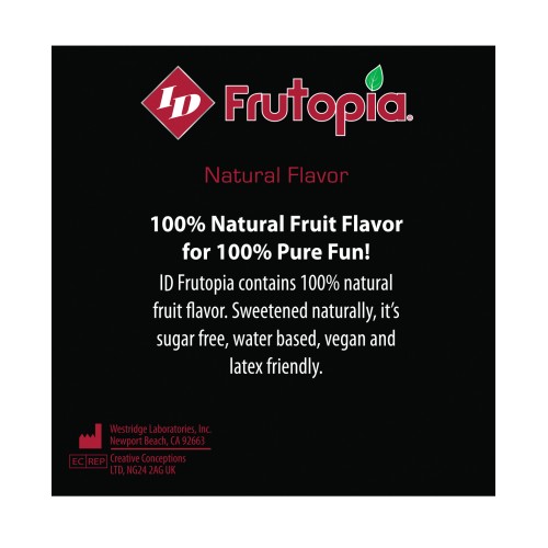 ID Frutopia Natural Lubricant 3.4 oz Cherry