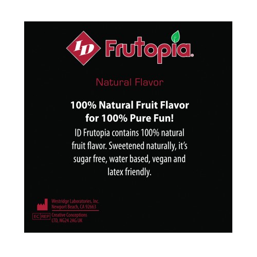 ID Frutopia Strawberry Natural Lubricant 3.4 oz