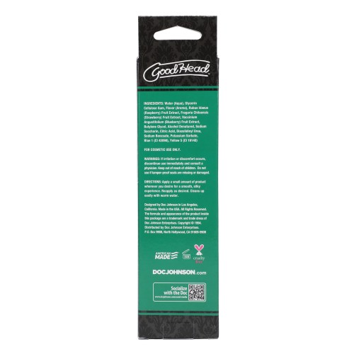 GoodHead Oral Gel 4 oz Green Apple