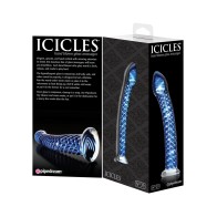 Icicles No. 29 Hand Blown Glass Massager