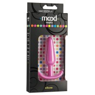 Mood Naughty Medium Butt Plug Pink for All Experience Levels