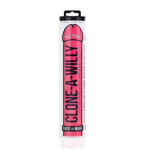 Clone-A-Willy Vibrating Kit in Hot Pink