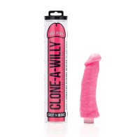 Kit Vibrador Clone-A-Willy en Rosa Fucsia