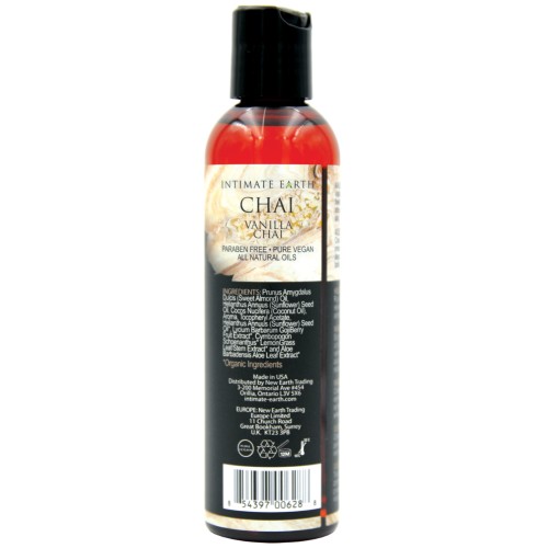 Aceite de Masaje Intimate Earth Chai - 120 ml Vainilla & Chai