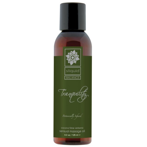 Aceite de Masaje Sliquid Organics Tranquility - 4.2 oz