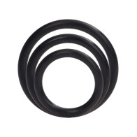 Silicone Support Rings - Black