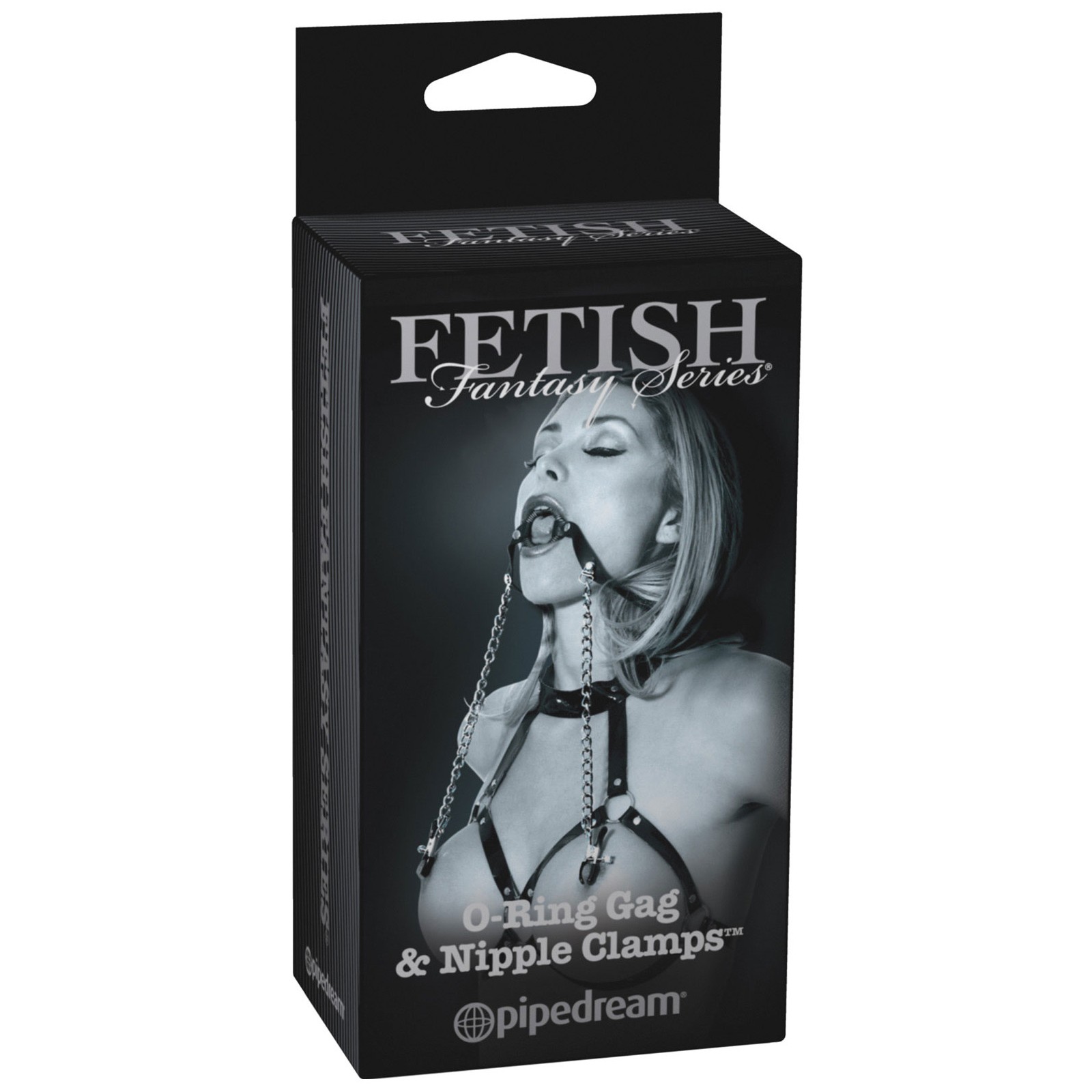 Fetish Fantasy O-Ring Gag & Nipple Clamps