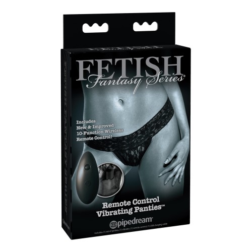 Panties Vibrantes de Control Remoto Fetish Fantasy