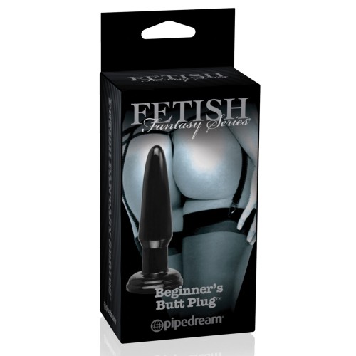 Fetish Fantasy Beginner's Butt Plug Black