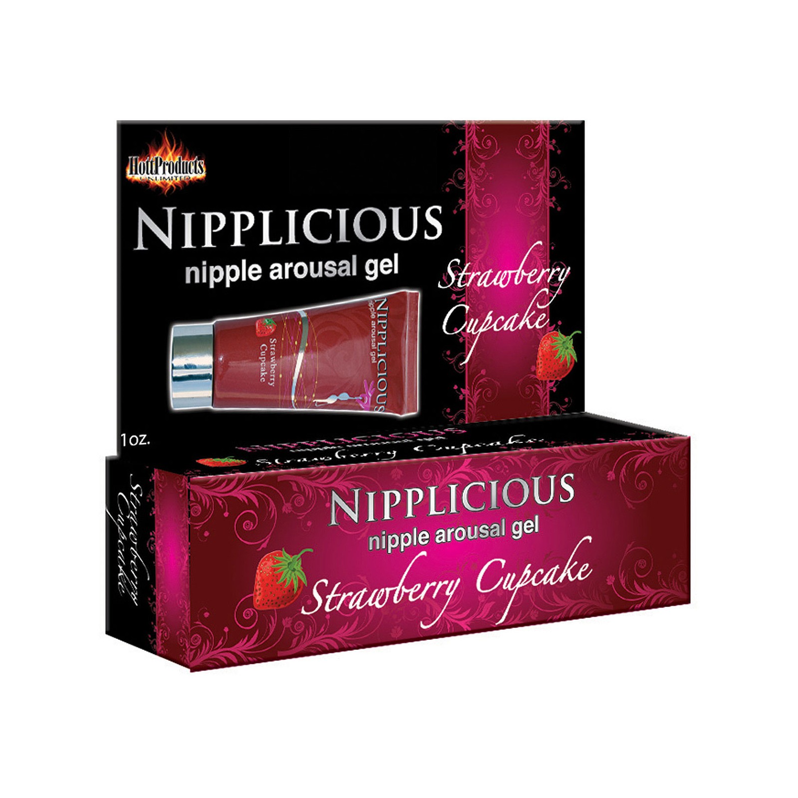 Nipplicious Nipple Arousal Gel - 1oz Strawberry