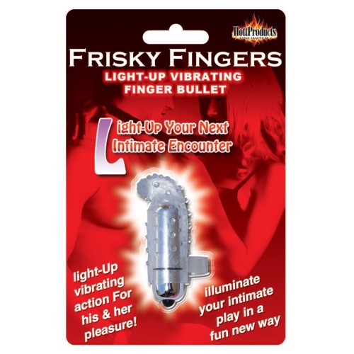 Frisky Finger Light Up Vibrating Bullet