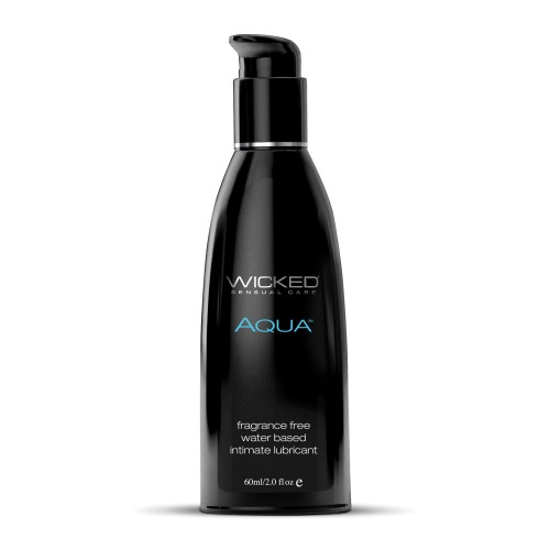 Lubricante a Base de Agua Wicked Aqua para Momentos Íntimos