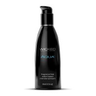 Lubricante a Base de Agua Wicked Aqua para Momentos Íntimos