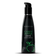 Lubricante Wicked Aqua Manzana Caramelo - Sensación a Base de Agua