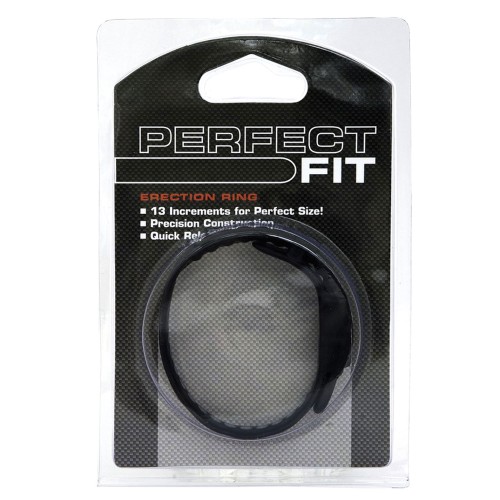 Perfect Fit Speed Shift Cock Ring 17 Adjustments - Black