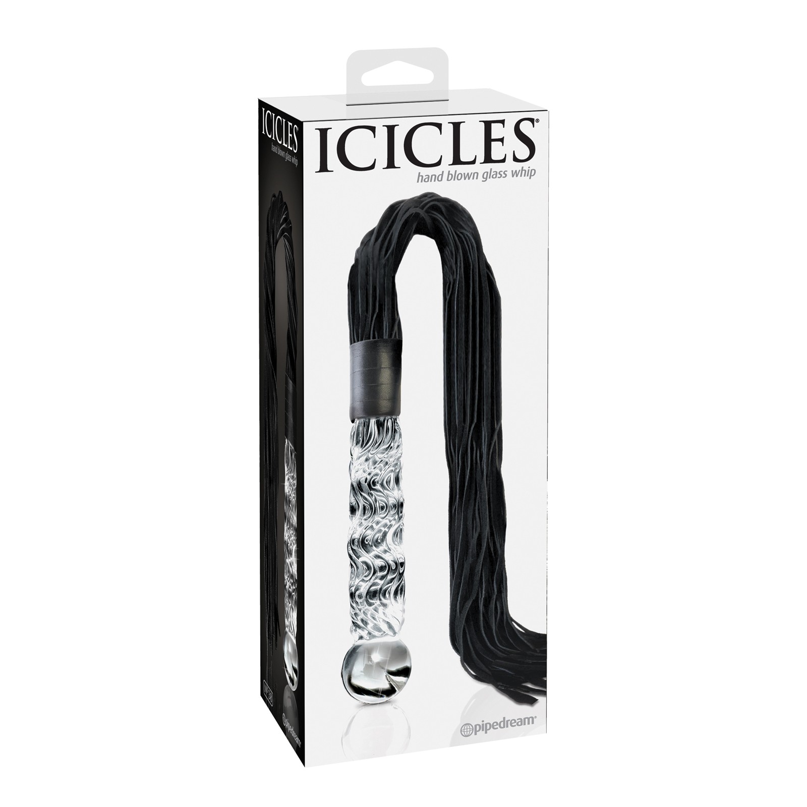 Icicles No. 38 Glass Handed Whip Clear