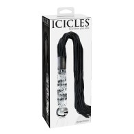 Icicles No. 38 Glass Handed Whip Clear