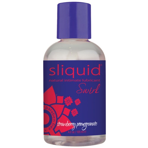 Lubricante Sliquid Naturals Swirl Sabor Fresa Granada