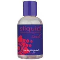 Lubricante Sliquid Naturals Swirl Sabor Fresa Granada