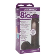 8 Inch Vac-U-Lock Ultraskyn Cock Attachment