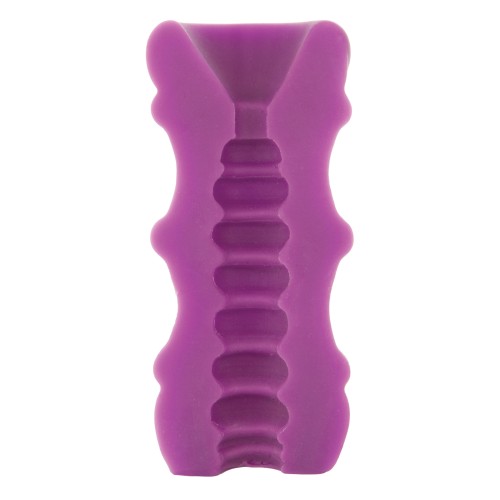 Mood Ultraskyn Thick Ribbed Stroker Purple