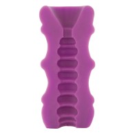 Mood Ultraskyn Thick Ribbed Stroker Purple