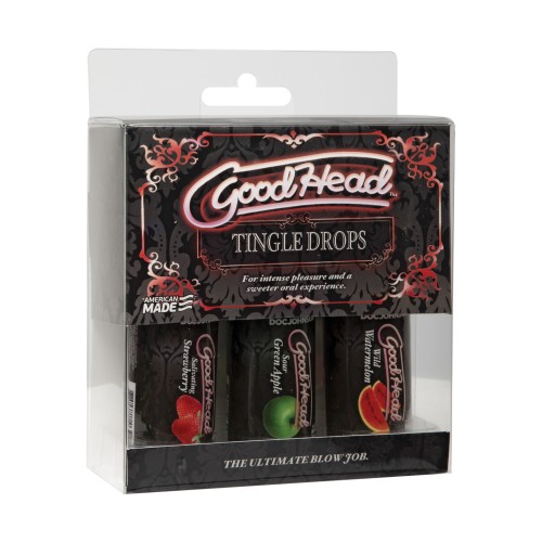 GoodHead Tingle Drops Kit - Oral Pleasure Enhancer