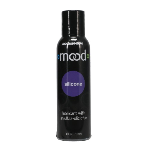 Mood Lube Silicone 4 oz - Premium Water-Based Lubricant