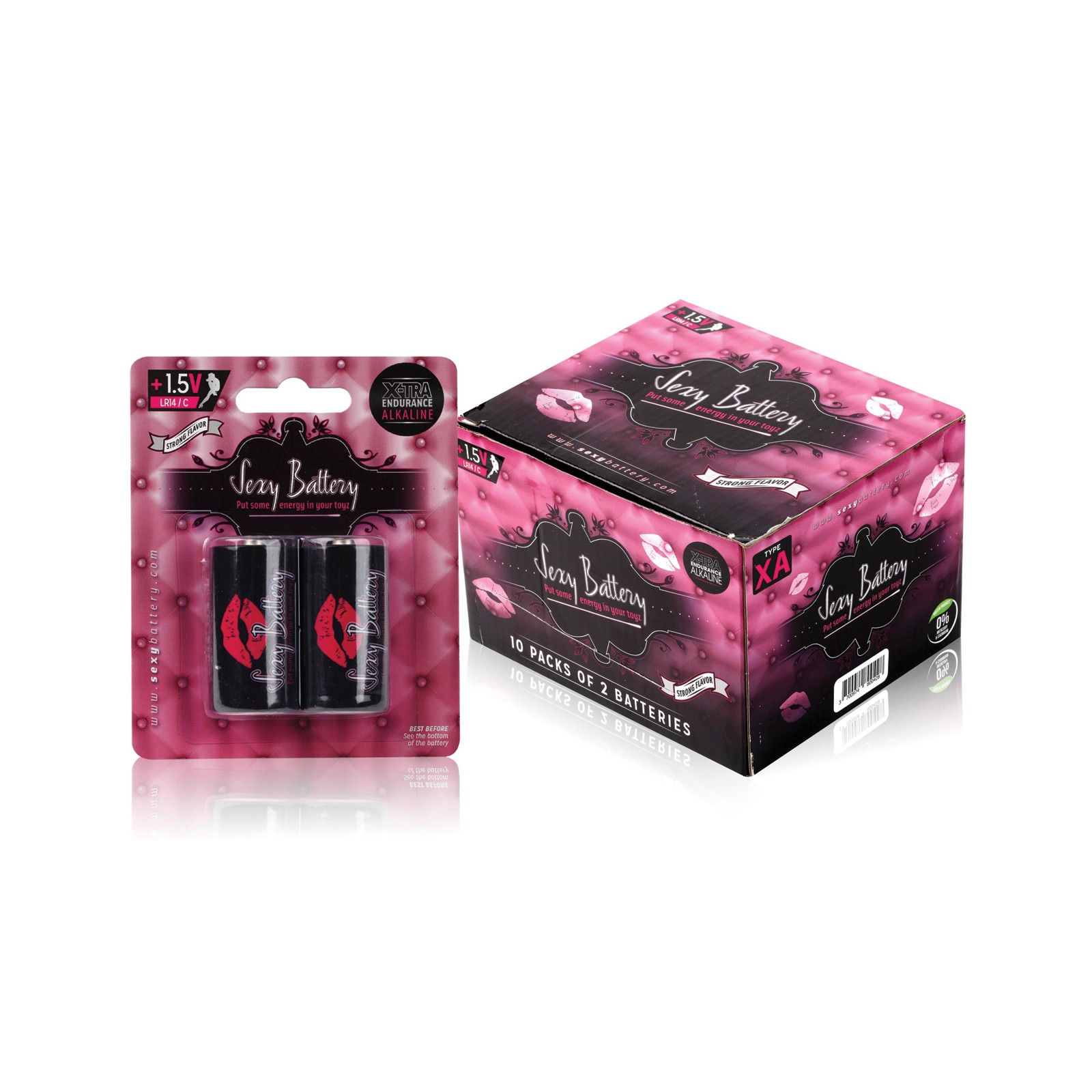 Sexy C Batteries Box for Vibrators and Toys