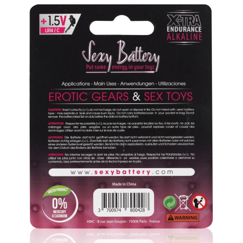 Caja de Baterías C Sexy para Vibradores y Juguetes