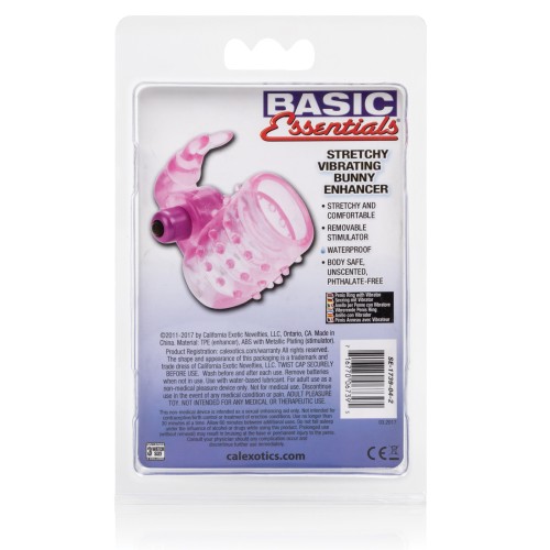 Basic Essentials Vibrating Bunny Enhancer