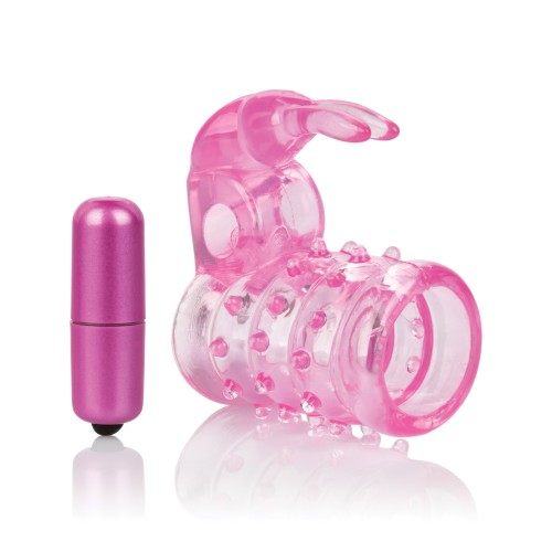 Basic Essentials Vibrating Bunny Enhancer