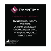 ID BackSlide Anal Lubricant for Enhanced Pleasure