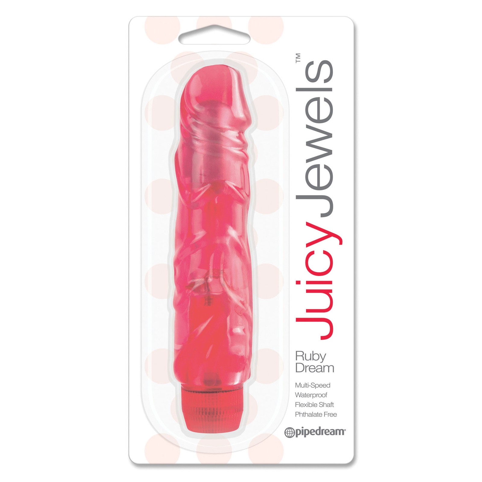 Juicy Jewels Ruby Dream Vibrador Rojo